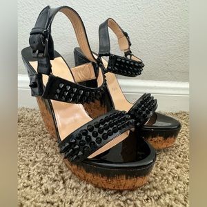 Christian Louboutin size 38 or 7.5/8